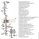 Разделка крышная дымохода, угловая (нерж. 430/0,5 мм)